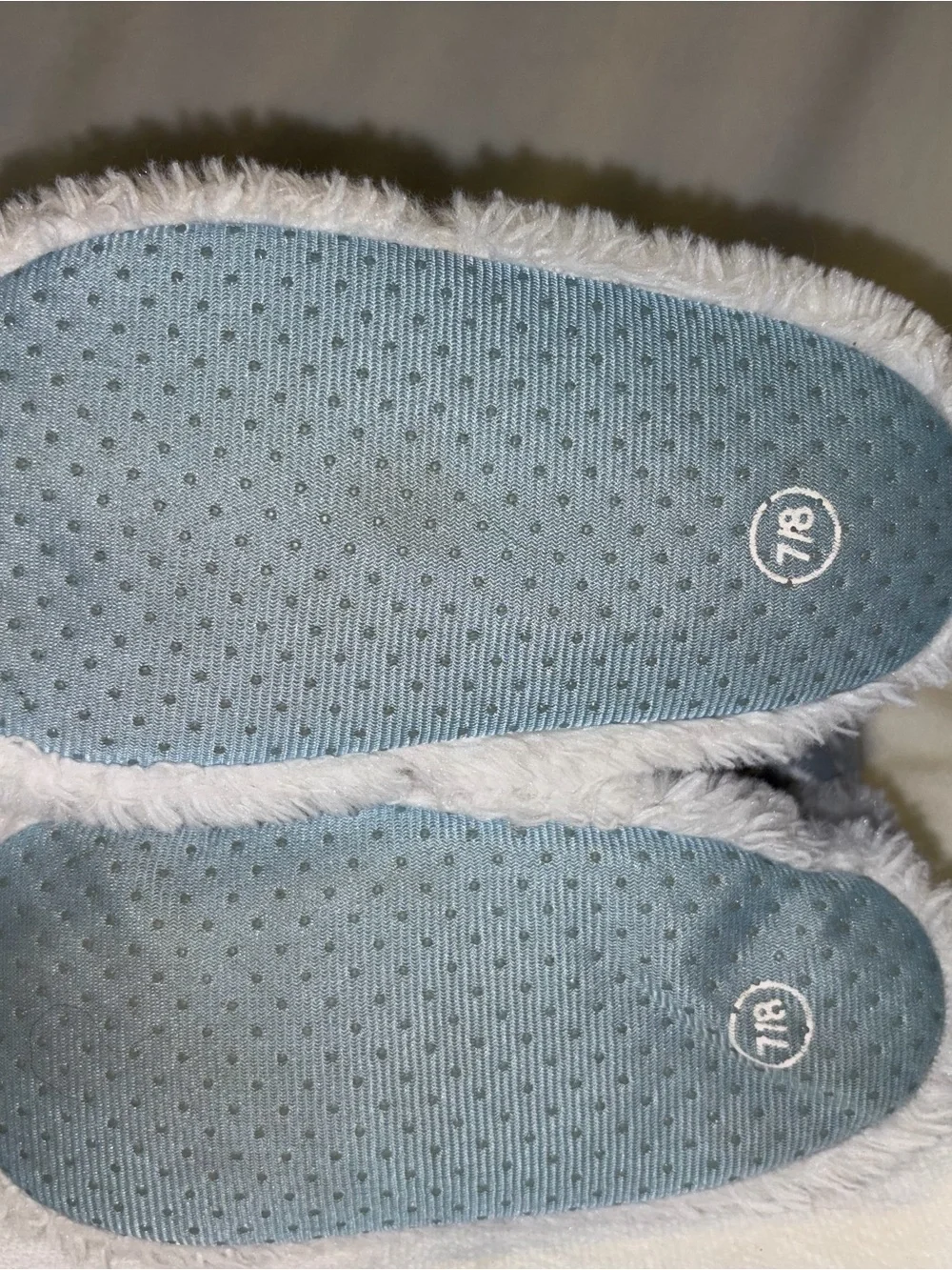 Girls' Silver Snowflake Cozy slippers - Frozen Characters girl size 7/8